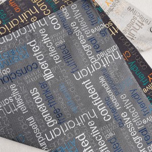 Tela de lino de algodón bordado BNT6863